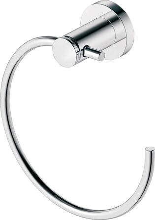 Рушникотримач-кільце Duravit D-Code, настінний, хром, 158x67x182 мм