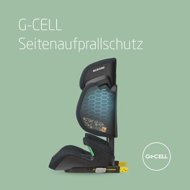 Автокрісло Maxi-Cosi RodiFix M i-Size для дітей 3,5-12 років, 100-150 см, ISOFIX, захист від бічних зіткнень G-CELL, регульована висота