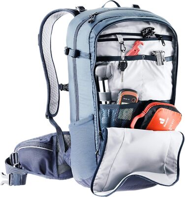 Рюкзак Deuter Flyt 20 для велосипедистів з протектором, унісекс, синій, 20 л