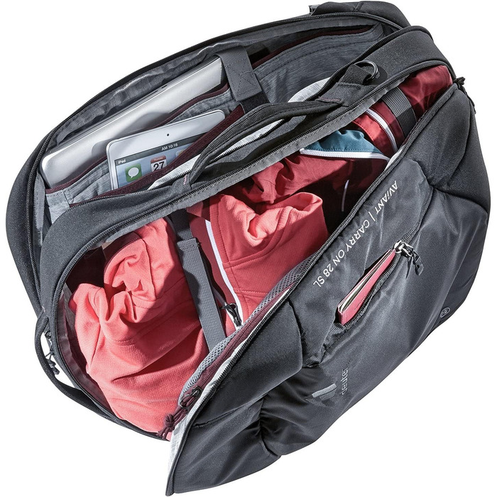 Жіночий туристичний рюкзак Deuter Aviant Carry On 28 SL, 28 л, чорний
