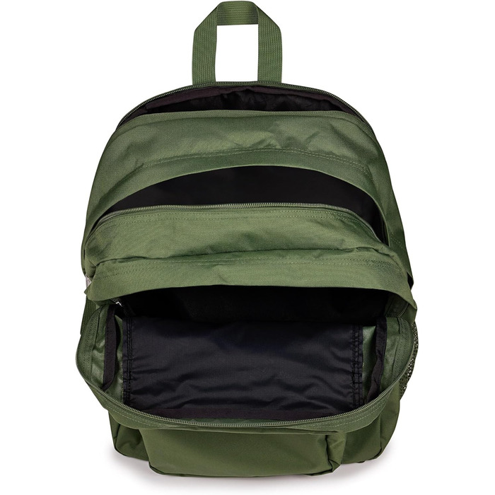 Рюкзак JanSport Big Student Cargo Green, великий шкільний рюкзак, місткий, зелений колір
