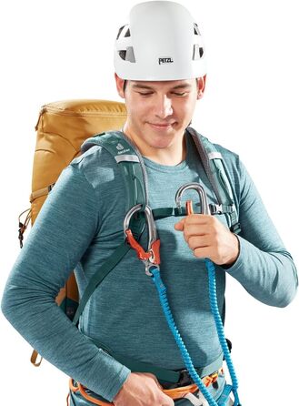 Рюкзак Deuter Trail 24 для хайкінгу та альпінізму, 24 л, кольори мигдаль/синій