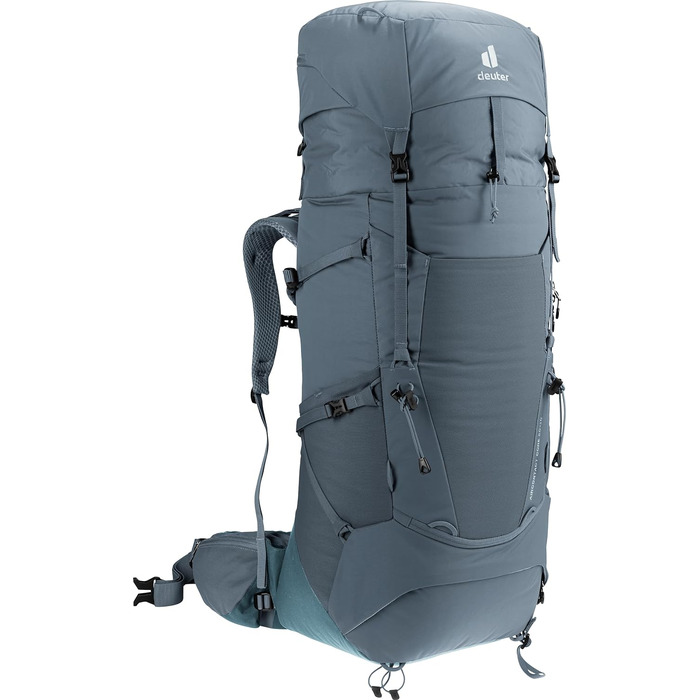 Туристичний рюкзак deuter Aircontact Core 50+10 л, графітовий, модель 2024, для трекінгу