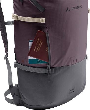 Рюкзак VAUDE CityGo 30 для міста, унісекс, 20-29 л, бордовий