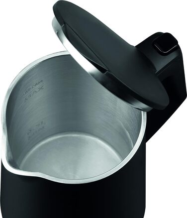 Електрочайник ECG RK 1893 Digitouch Black, 2200 Вт, 1,7 л, LED-дисплей
