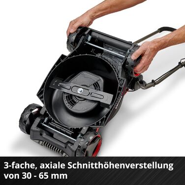 Акумуляторний газонокосарка Einhell City GE-CM 18/30 Li-Solo (18 В, 30 см, Brushless, 25 л, 30-70 мм)