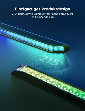 Світлодіодні LED-панелі Govee RGBICWW для підсвічування телевізора та ігрової зони, 31 дюйм