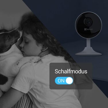 EZVIZ C1C 2 шт. IP камера Wi-Fi 1080P з двостороннім аудіо, нічним баченням до 12м та датчиком руху