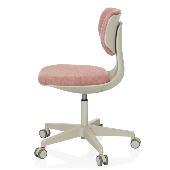 Дитячий письмовий стілець / дитячий стілець KID CLASSIC тканина рожевий hjh OFFICE