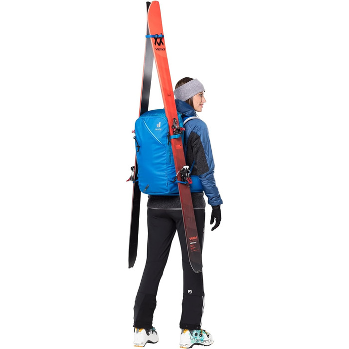 Жіночий рюкзак для гірськолижних турів Deuter Freerider Pro 32+10 л, синій