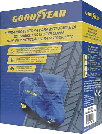 Чохол для мотоцикла Goodyear XXL, водонепроникний захист