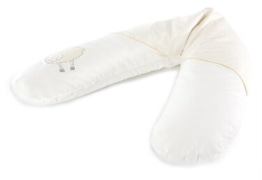 Подушка для вагітних та годування Theraline Original 190 см (бежева з аплікацією 