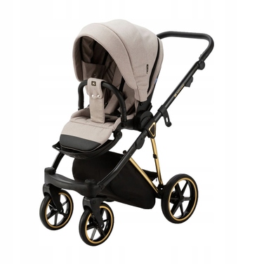 Дитячий візок 4в1 ADAMEX BELISSA SPECIAL EDITION PS-620 + автокрісло BUZ PRO TAUPE + база