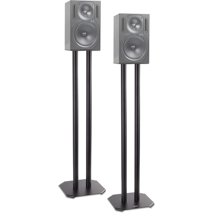 Підставка для акустики Duronic SPS1022/80, 80 см, з піском, антивібраційні конуси, універсальна для HiFi/Stereo/Домашній кінотеатр 5.1