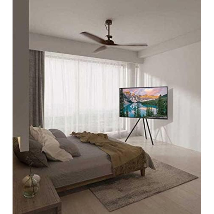 Підставка для телевізора TECHLY 49-70 дюймів (LCD/LED/Plasma) - темний горіх
