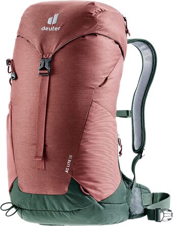 Рюкзак для походів Deuter AC Lite 16 л, червоно-зелений