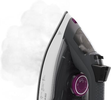 Парова праска Grundig SI 4850, сірий/білий/фіолетовий, унікальна модель