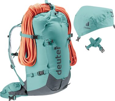 Жіночий експедиційний рюкзак Deuter Gravity Expedition 45+ л, dustblue-graphite