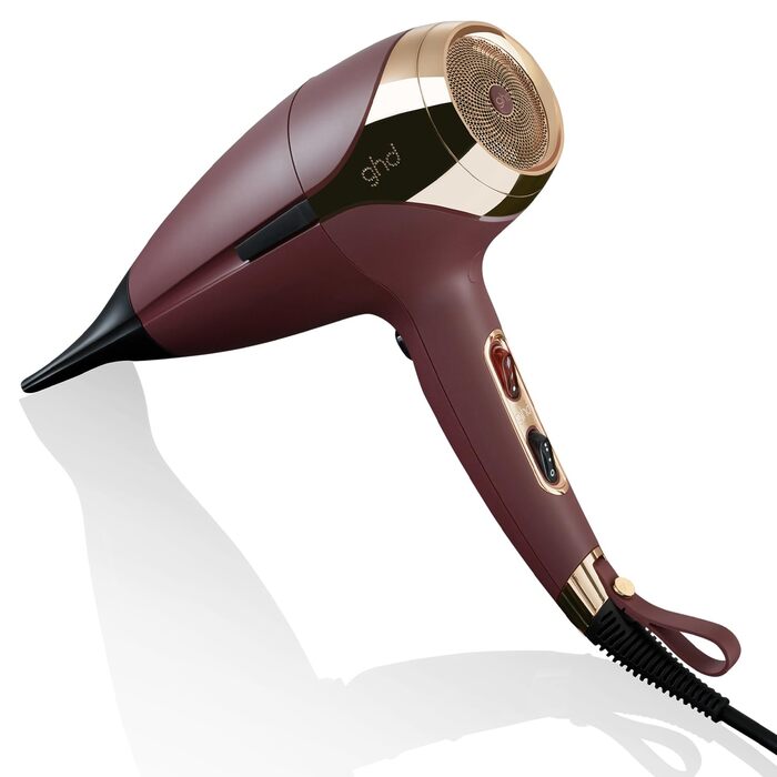 Професійний фен для волосся ghd Helios з безщітковим мотором та іонною технологією, бордо