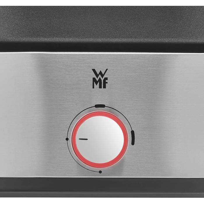 WMF Küchenminis 220 Вт: Міні-пароварка з контейнером для ланчу, компактний, Cromargan® матовий (Пароварка та Hot Pot)