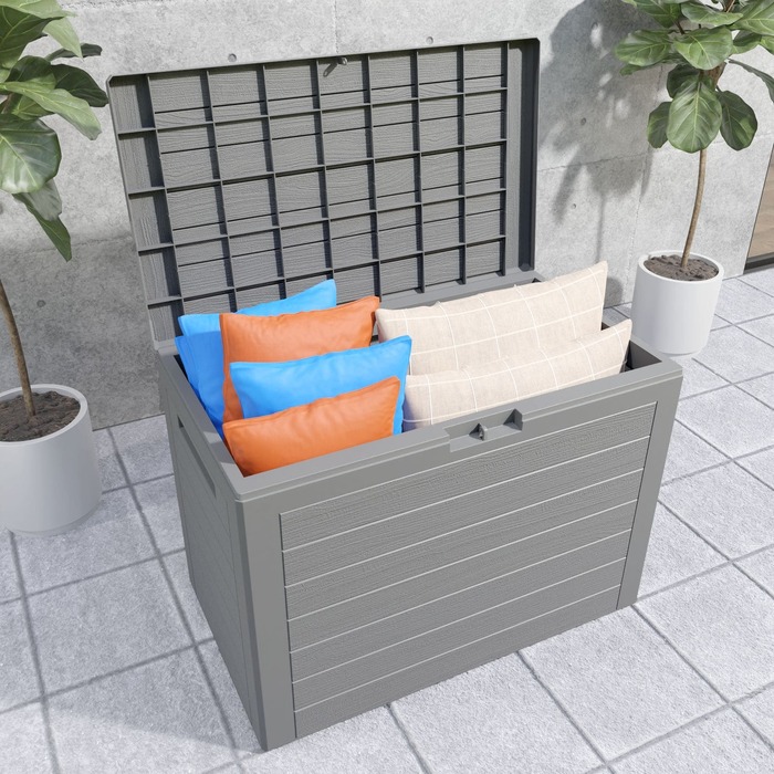 Коробка на подушці Lille Grey 190л