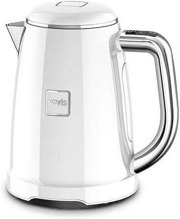 Електричний чайник Novis KTC1, білий, 1 л, 2200 Вт