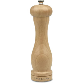Перцемолка Cole & Mason HA0624P Beech Capstan Precision+, натуральний бук, 200 мм