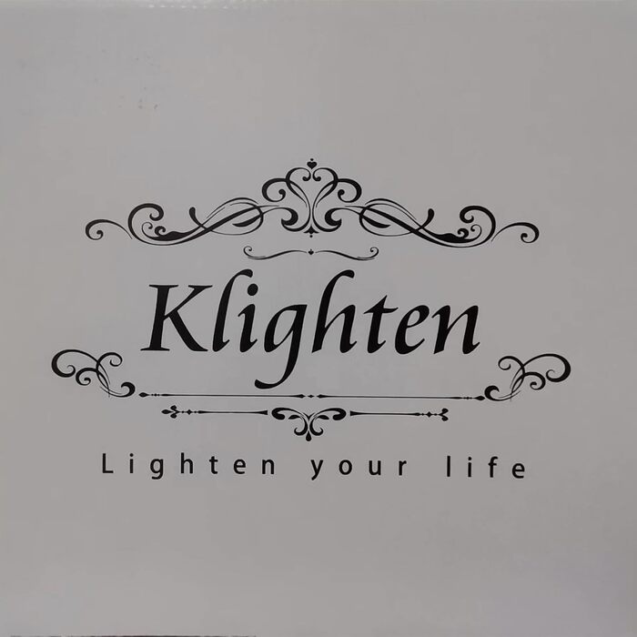 Klighten LED настінний світильник для вулиці, 2 шт, 3000K, IP65, алюмінієвий, чорний, для дому, саду та тераси