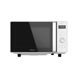 Мікрохвильова піч Cecotec GrandHeat 2500 Flatbed Touch White 800 Вт, 25 л - сенсорне управління, 8 програм, таймер