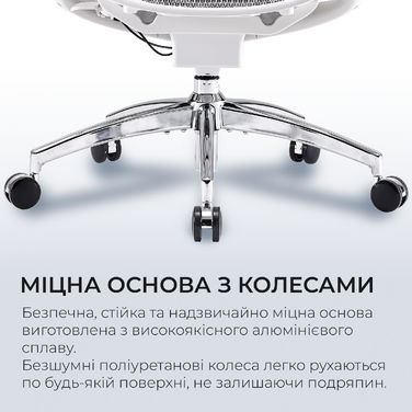 Крісло офісне Sihoo DORO C300 Pro Mesh White