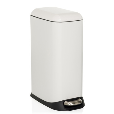 Відро для сміття / відро для сміття CLEAN SLIM 20L сталь біле hjh
