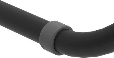 Сушарка для білизни Rörets Sussi Black, з блокуванням крил, безпечна, 52x176x96 см, 18 м, чорна, шведська якість