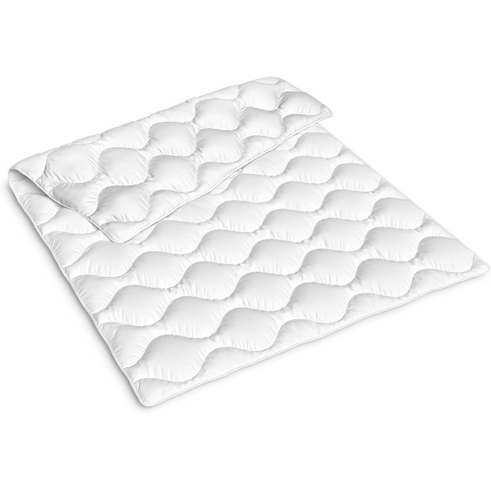 Зимова ковдра Siebenschläfer 135x200 см, тепла двоспальна модель для зими (4.5 TOG)
