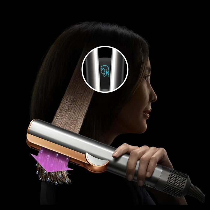 Dyson Airstrait™ - випрямляч для волосся з повітряним потоком, колір слива