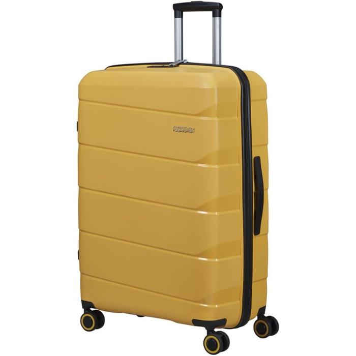 Валіза American Tourister Air Move Spinner L, 75 см, 93 л, жовта (Sunset Yellow)
