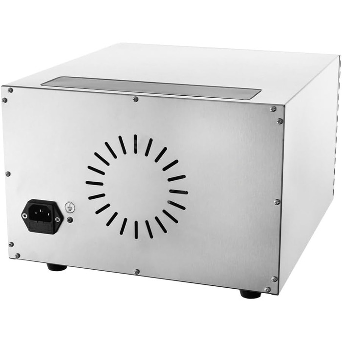 Сушарка для овочів та фруктів GASTROBACK Mini Professional срібляста (46604) - компактна, 400 Вт, нержавіюча сталь