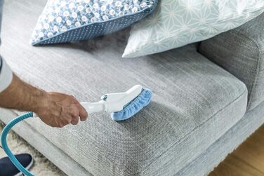 Парова швабра Black+Decker STEAMITT 13-в-1 з ручним пароочисником, рукавичкою, 12 насадками, 1300 Вт, резервуар 500 мл, нагрів 15 сек