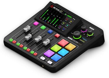RØDE RØDECaster Duo: Професійний аудіомікшер для подкастів, стрімінгу та музики (RCP Duo Noir)
