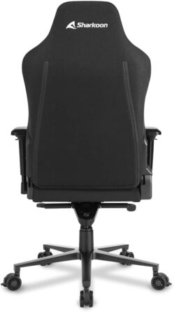 Ігрове крісло Sharkoon Skiller SGS40, чорне, дихаюча тканина, широке сидіння