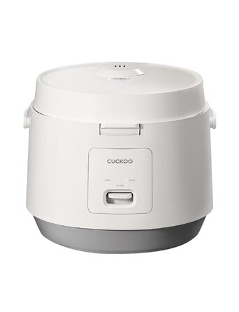 Рисівівар Cuckoo CR-1095 10 чашок (сирий рис) / 20 чашок (приготований рис) білий - електроплита для рису з антипригарним покриттям