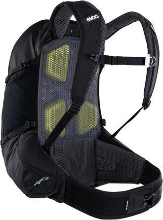 Рюкзак EVOC EXPLORER PRO 26л чорний – комфортний міський та туристичний рюкзак з системою вентиляції AIR FLOW CONTACT, гнучким поясом AIRO FLEX, відділенням для питної системи та дощовиком, преміум-якість