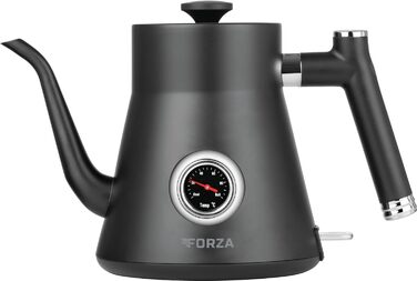 Кавоварка ECG Forza 5000 Pour Over, 1200 Вт, 0,8 л, чорна