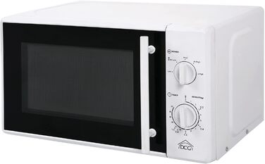 Мікрохвильова піч DCG Eltronic MWG820 20 л з грилем, механічне управління, 5 рівнів потужності, таймер 35 хвилин