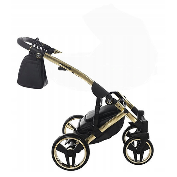 Дитячий візок 2в1 Junama Diamond S Line V2 Black/gold