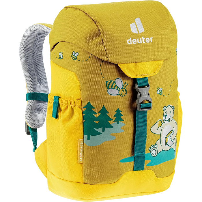 Дитячий рюкзак Deuter Schmusebär 8 л, жовтий, для школи та прогулянок