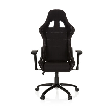 Ігрове крісло / Офісне крісло GAME FORCE Тканина Black HJH OFFICE