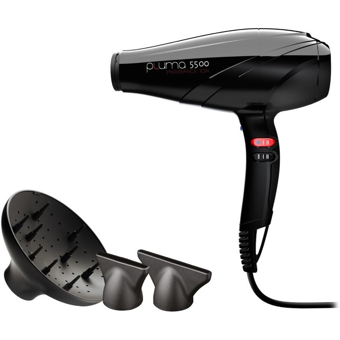 Професійний фен для волосся SALON EXCLUSIVE A11 PL5500ION NR, іонізація