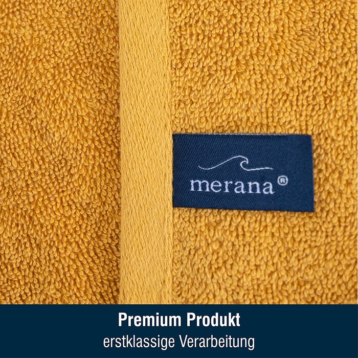 Набір рушників Merana Rome, 2 шт 70x140 см, манго, махрові, 100% бавовна, OEKO-TEX, 590 GSM, м'які, пухнасті, преміум-якість