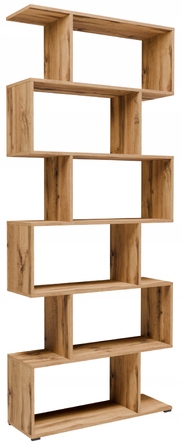 Стелаж Matkam 80 x 190 x 26 см, дуб вотан