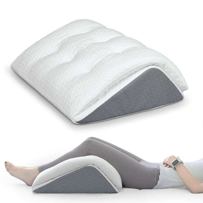 Подушка Shinnwa Memory Foam для ніг та колін з ефектом пам'яті: підтримка під час сну та відновлення після операцій